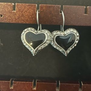 Back Heart Earrings Premier Designs Jewelry